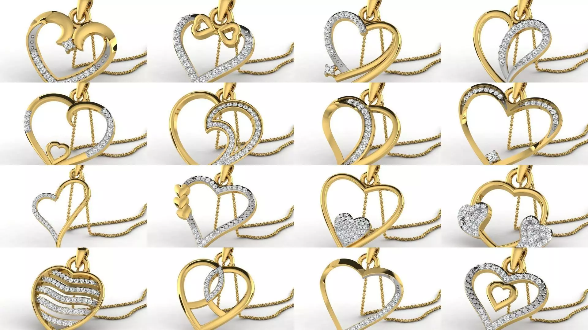 3DM 78 HEART PENDANT 3D Model Collection_0