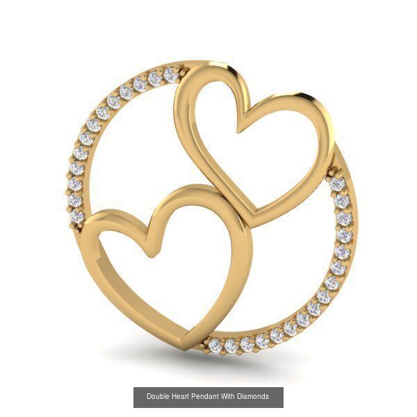 3DM 78 HEART PENDANT 3D Model Collection_21