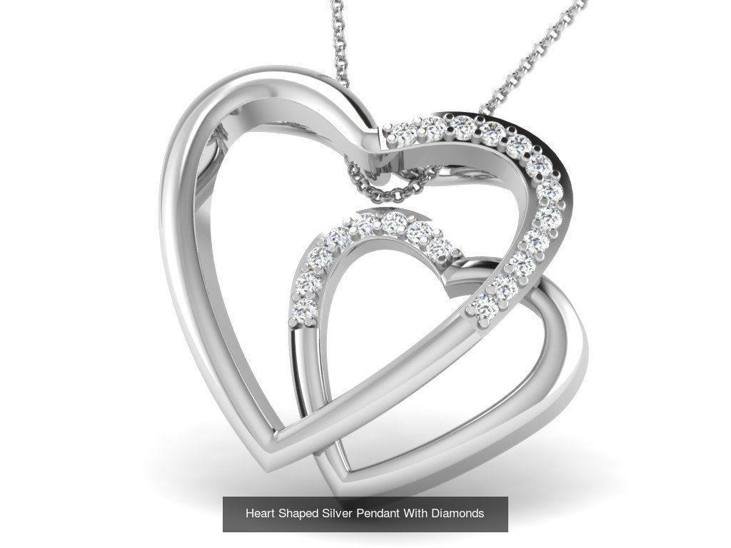 3DM 78 HEART PENDANT 3D Model Collection_45