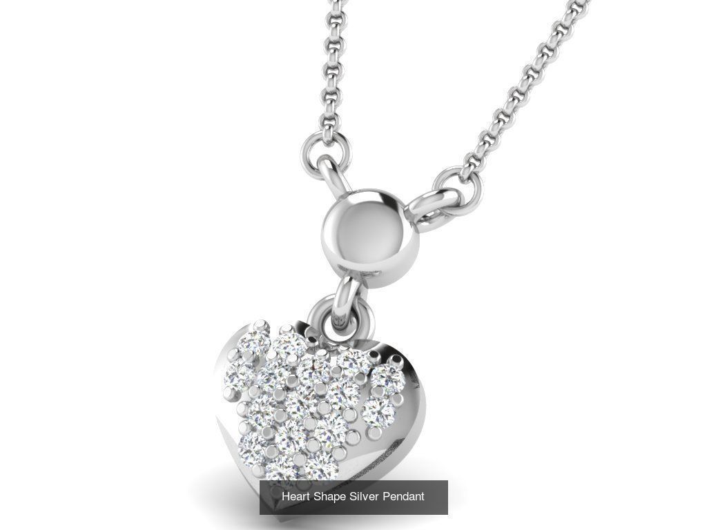 3DM 78 HEART PENDANT 3D Model Collection_74