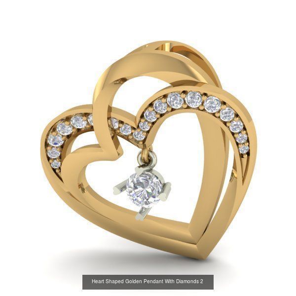 3DM 78 HEART PENDANT 3D Model Collection_20