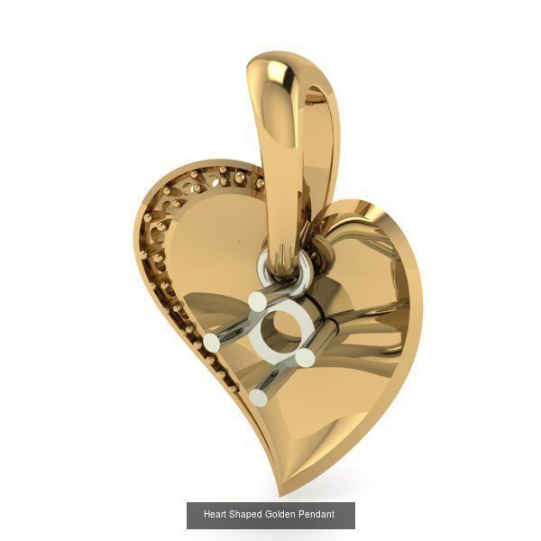 3DM 78 HEART PENDANT 3D Model Collection_18