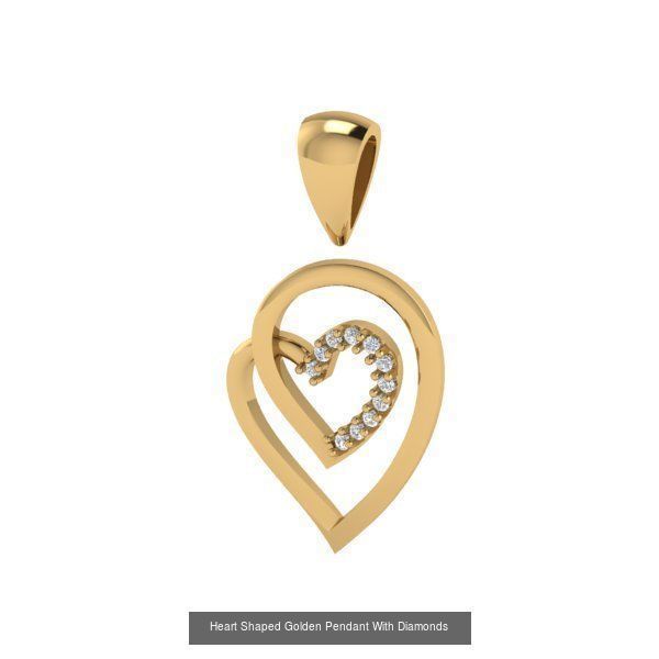 3DM 78 HEART PENDANT 3D Model Collection_14