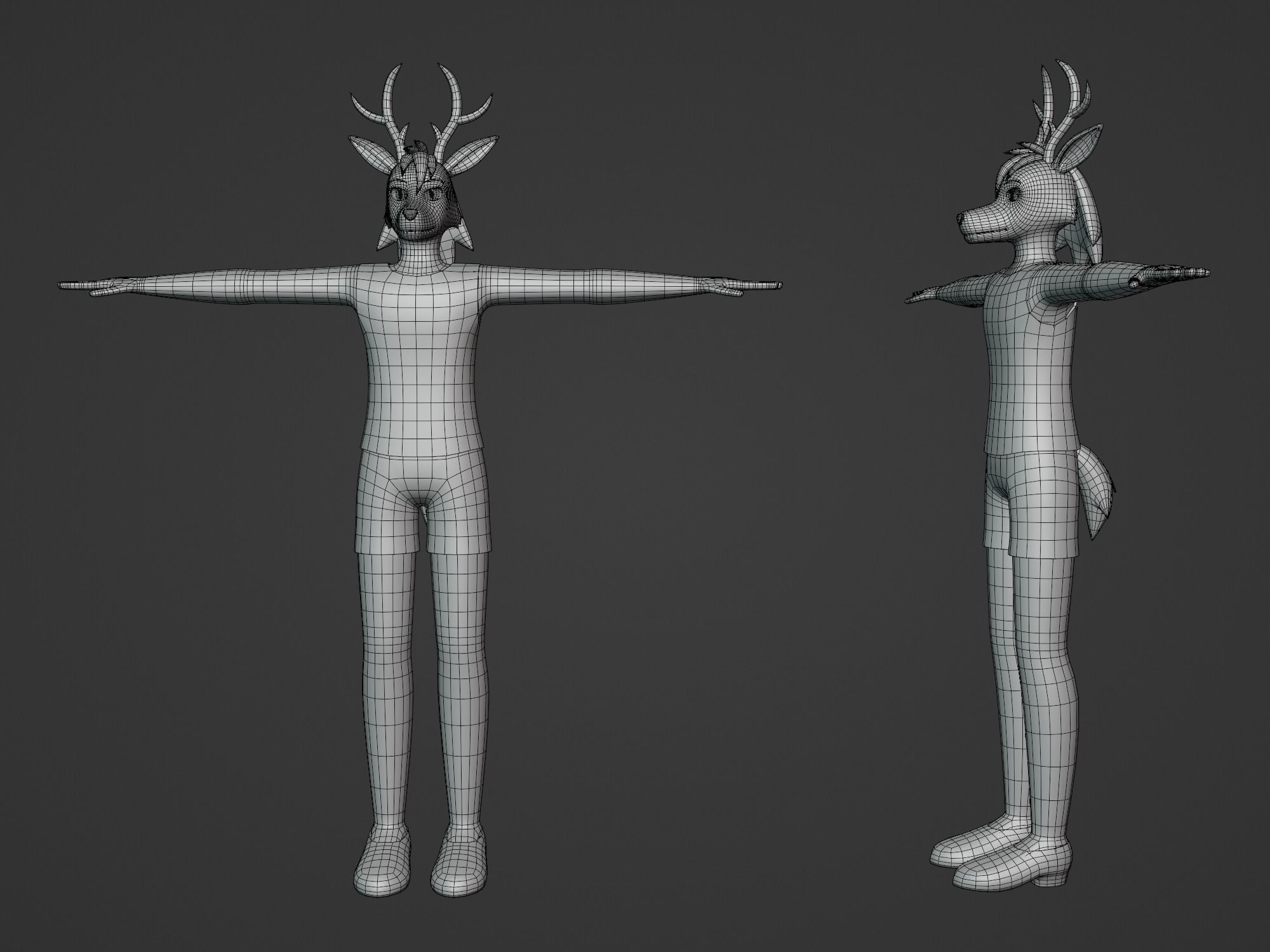 Pride OC - Tajaka 3D model_2