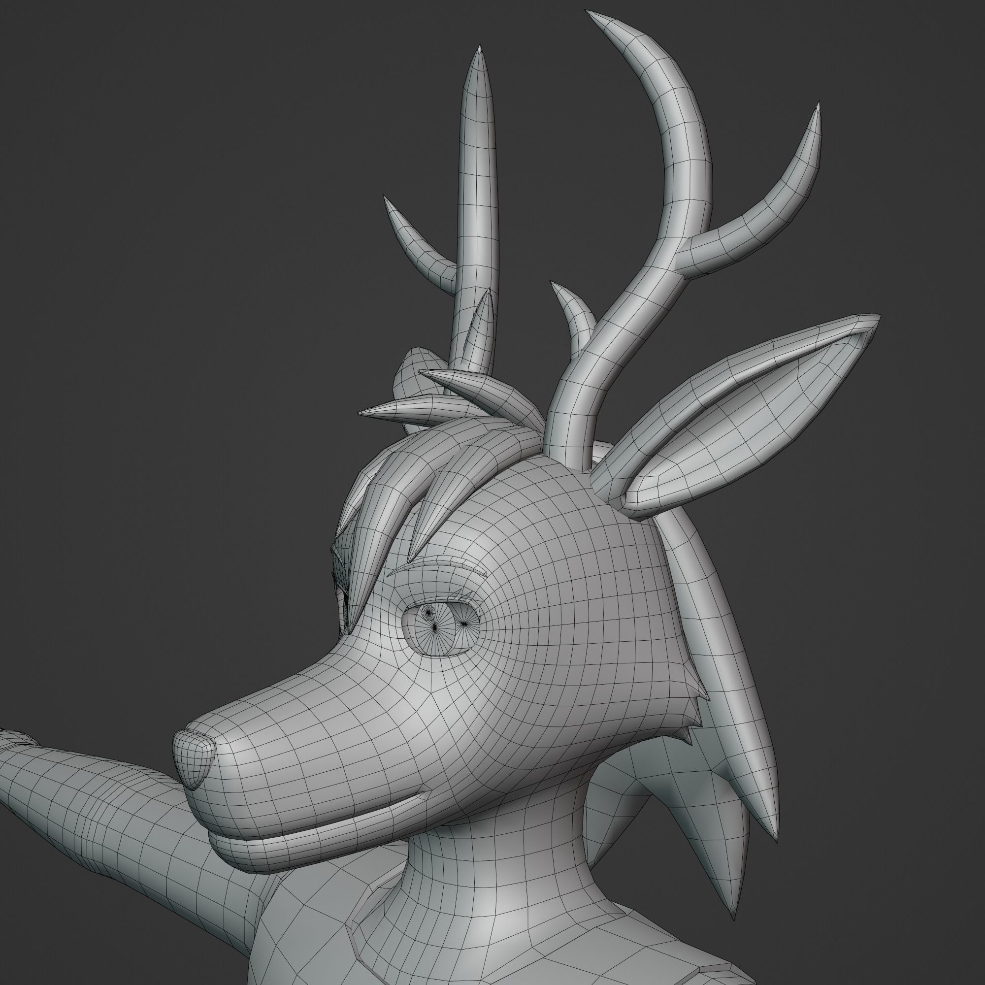 Pride OC - Tajaka 3D model_8