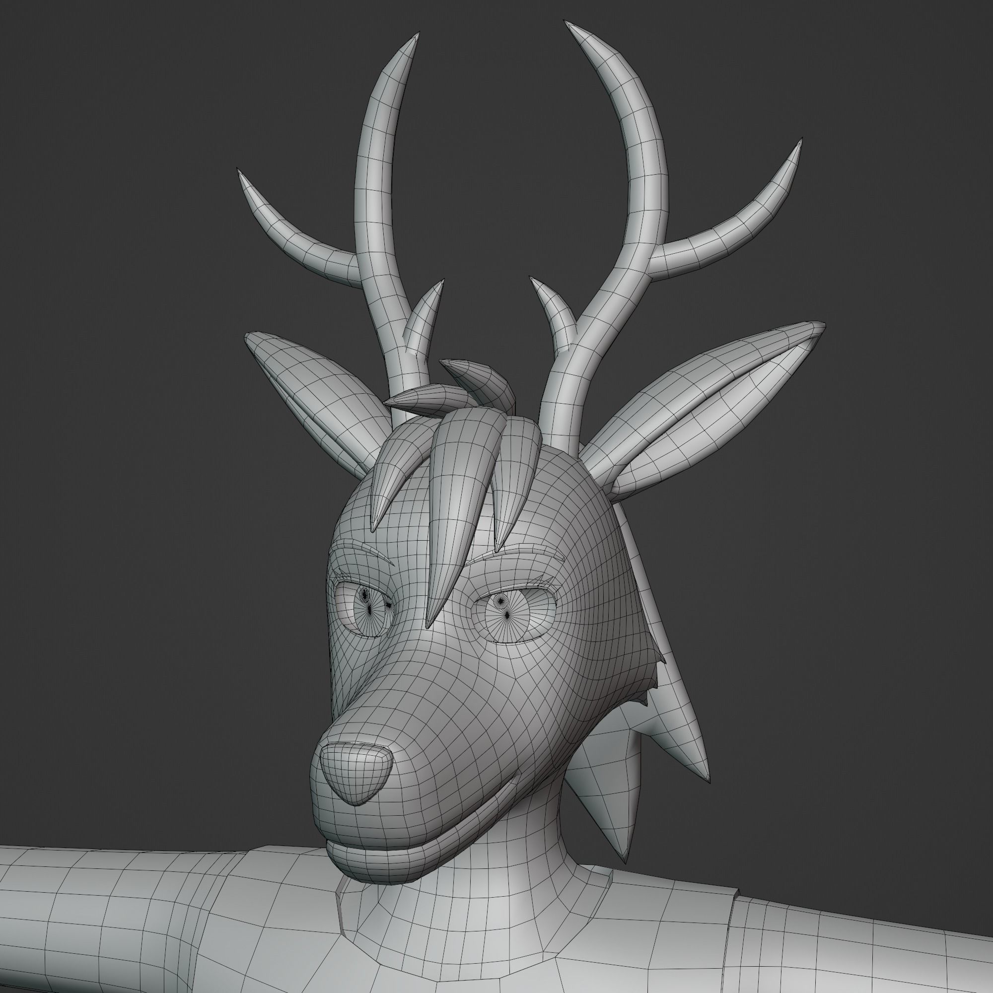 Pride OC - Tajaka 3D model_5