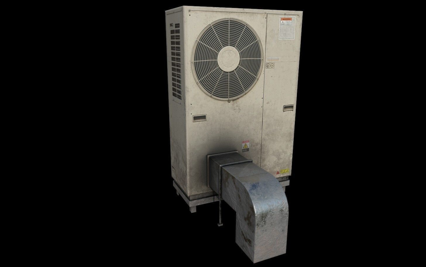 Modular Urban Buildings Pack Low-poly 3D model_37