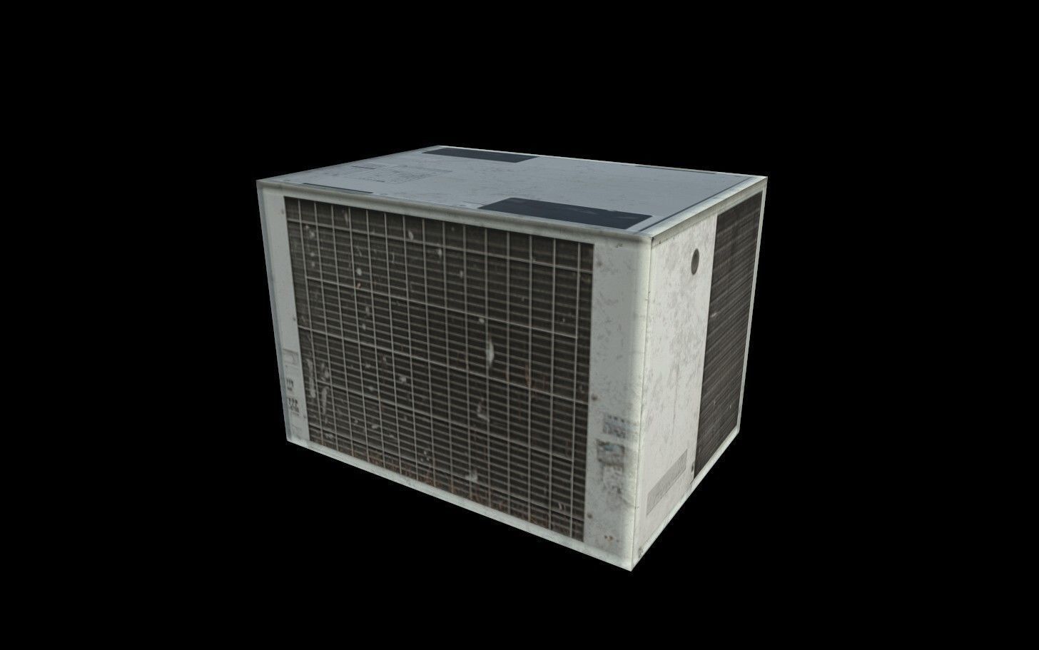 Modular Urban Buildings Pack Low-poly 3D model_39