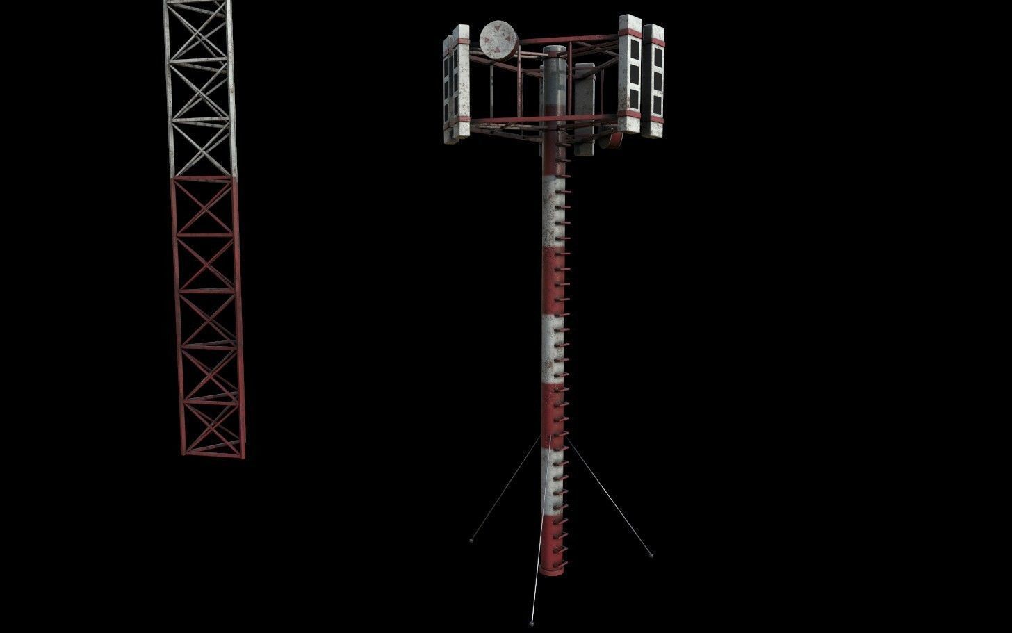 Modular Urban Buildings Pack Low-poly 3D model_32