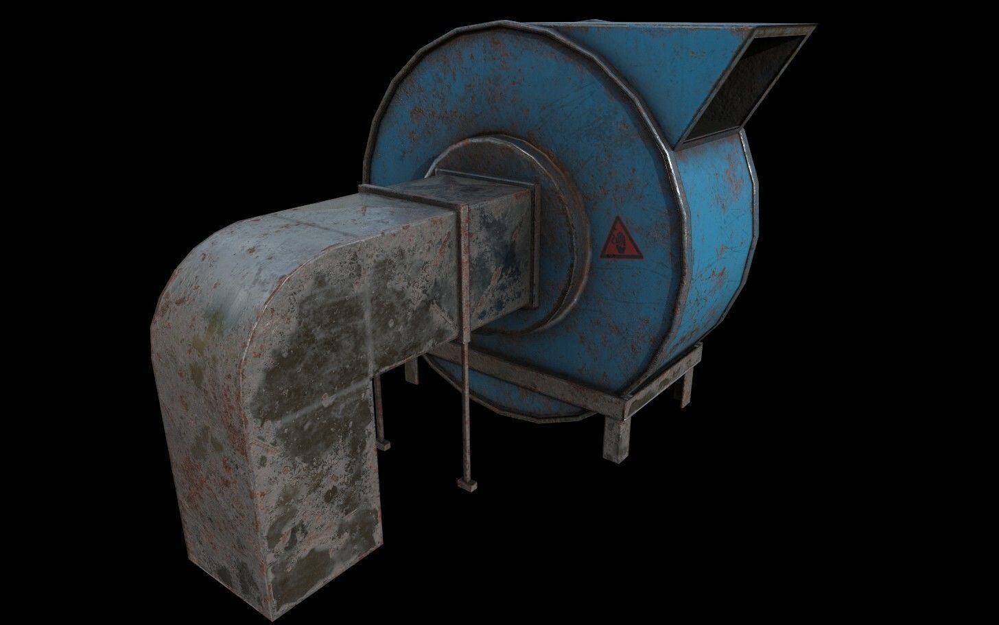 Modular Urban Buildings Pack Low-poly 3D model_41