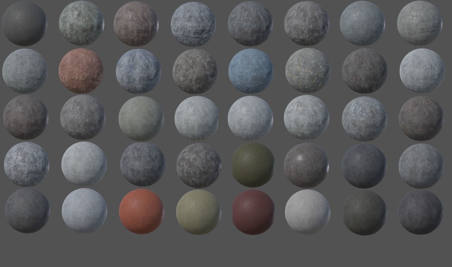 Modular Urban Buildings Pack Low-poly 3D model_60