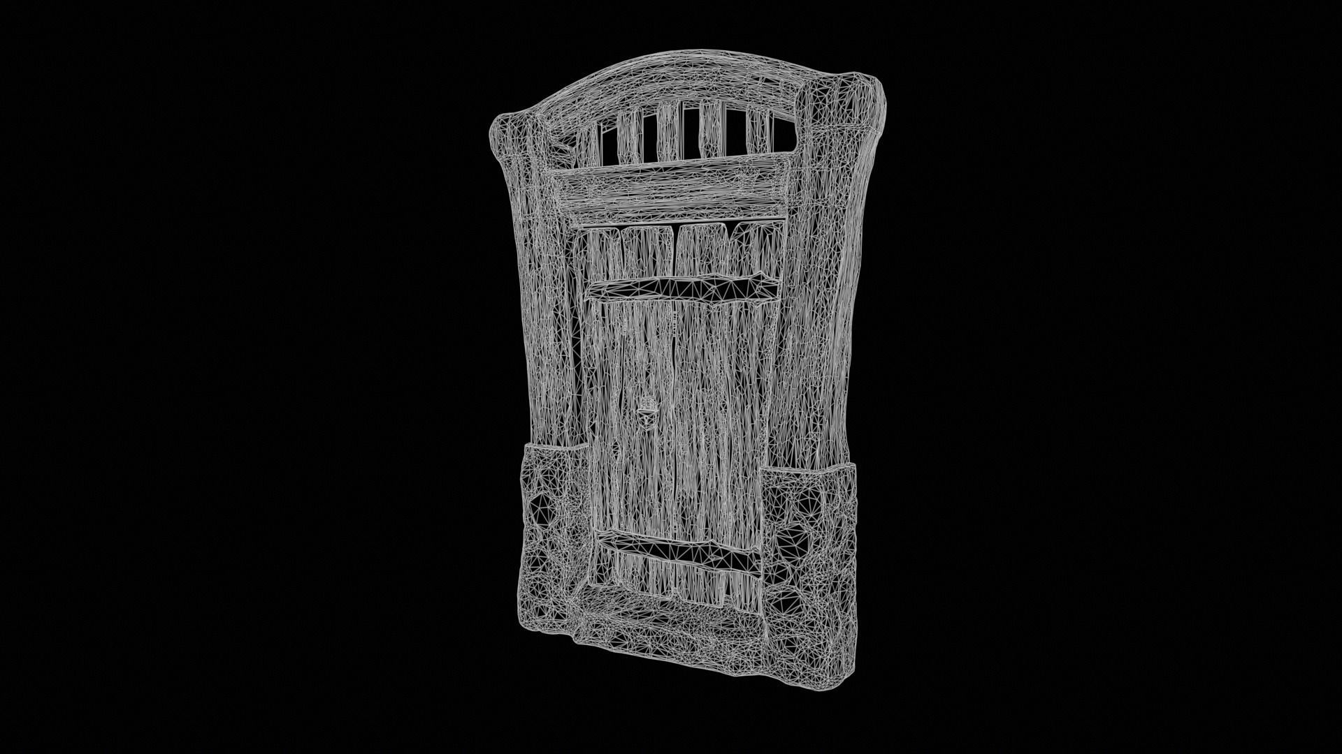 Medieval Gateway Collection 02 Low-poly 3D model_18