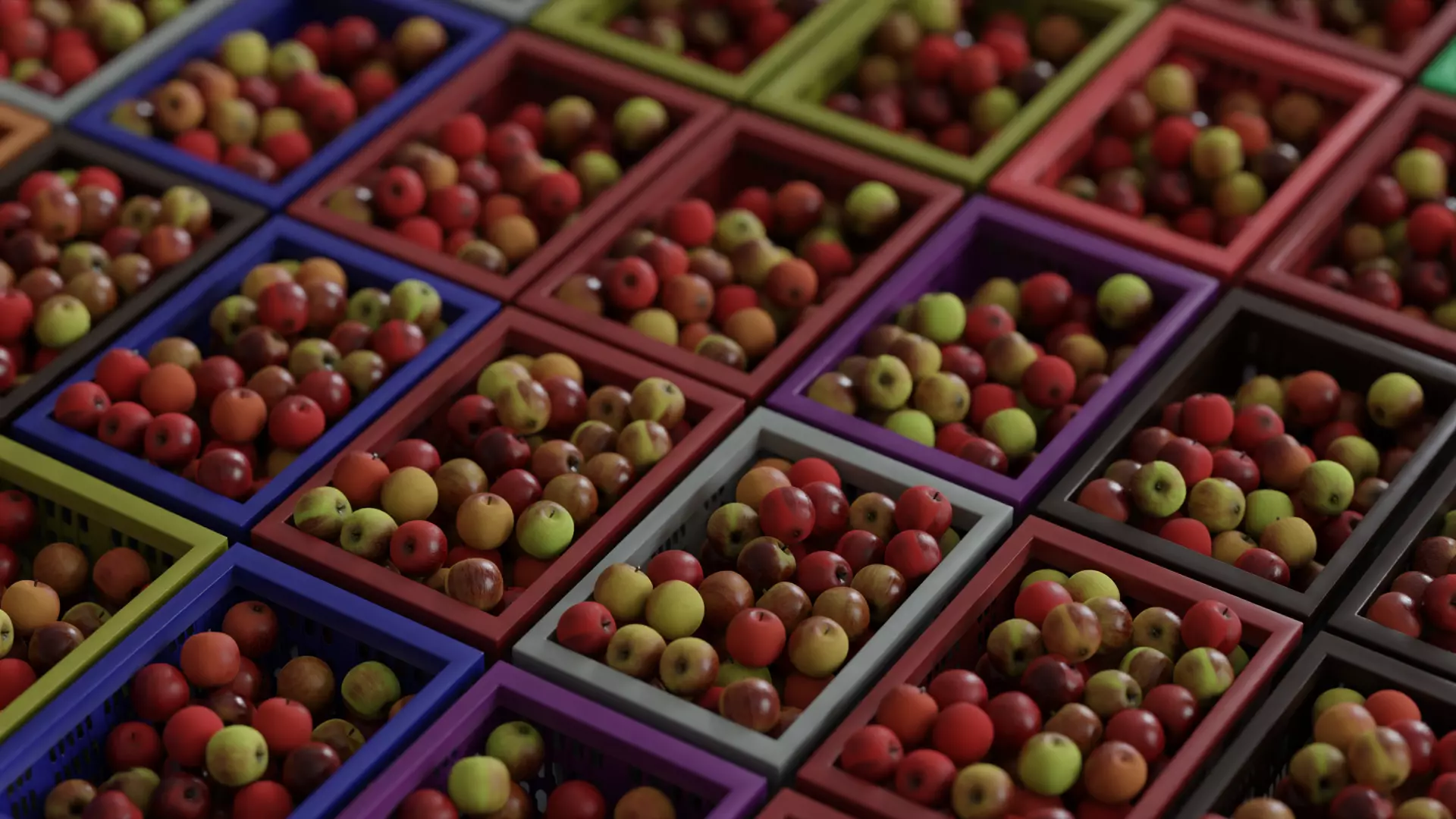 Fruit Basket 3D 3D model