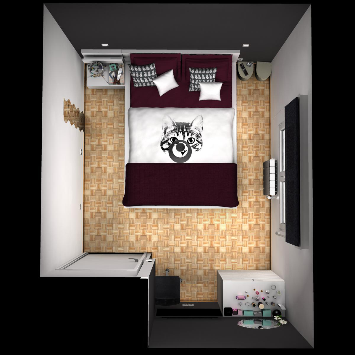 Entire apartment 3D model_6