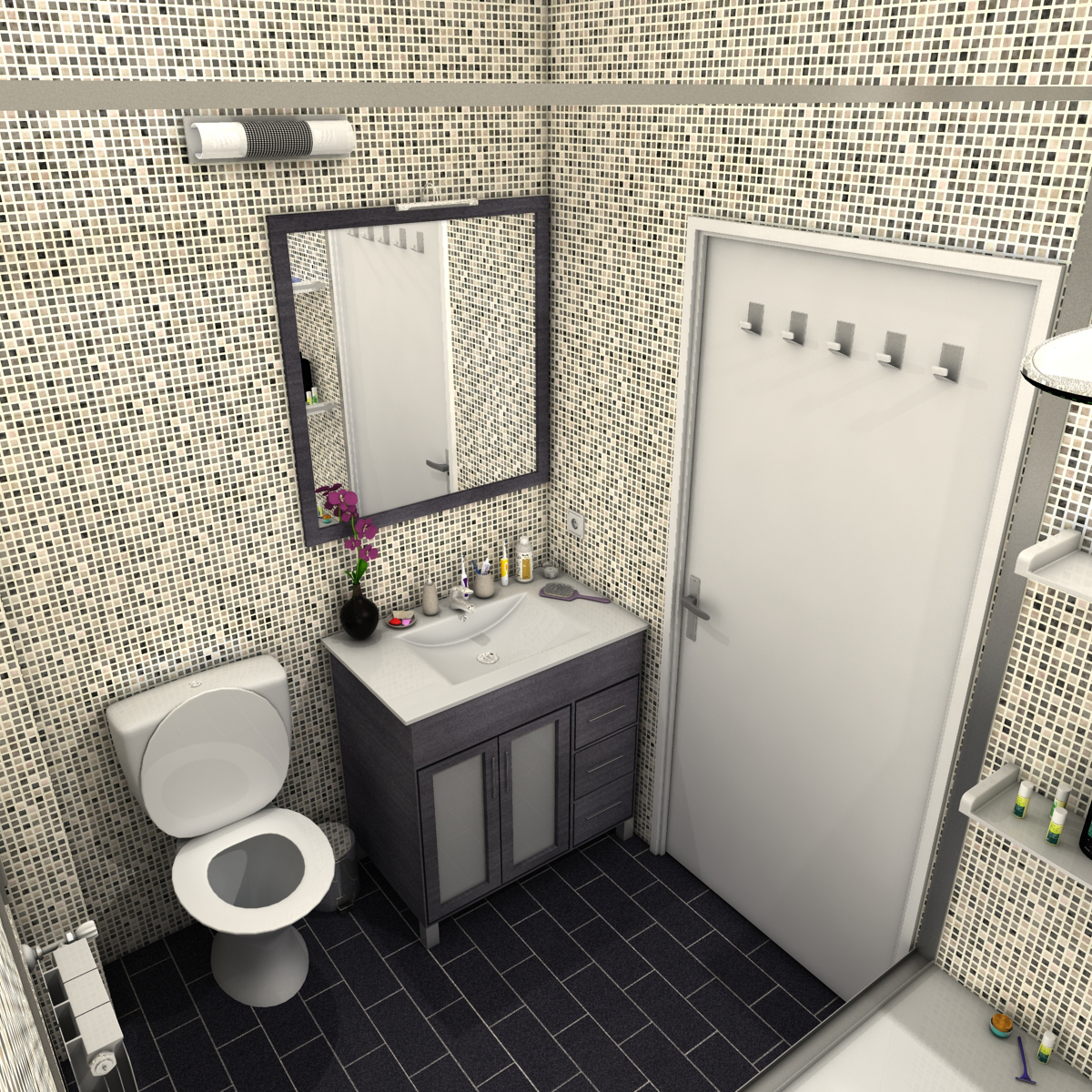 Entire apartment 3D model_2