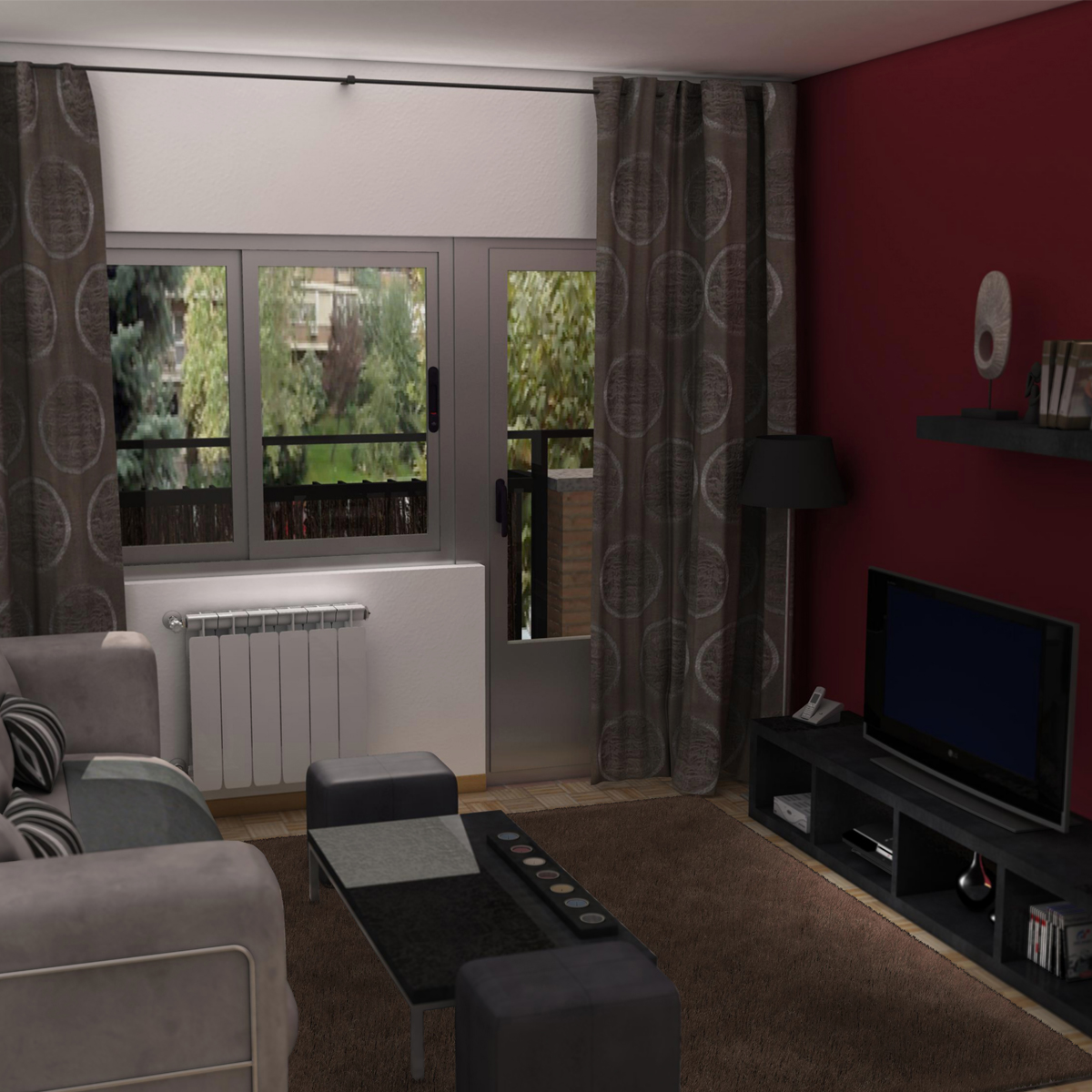 Entire apartment 3D model_13