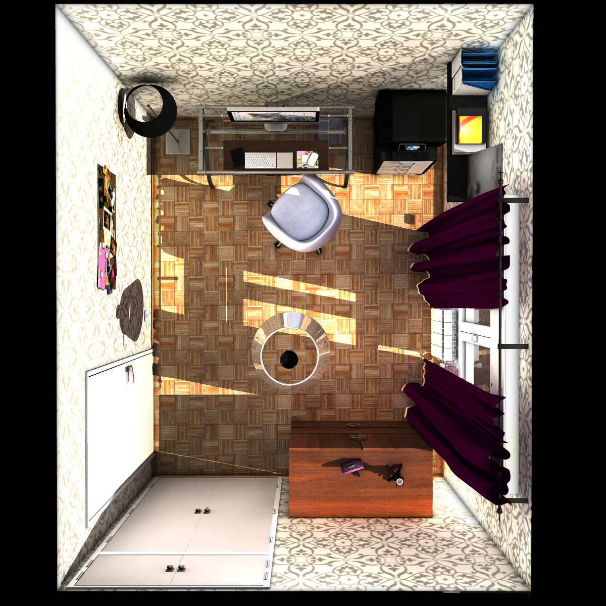 Entire apartment 3D model_12