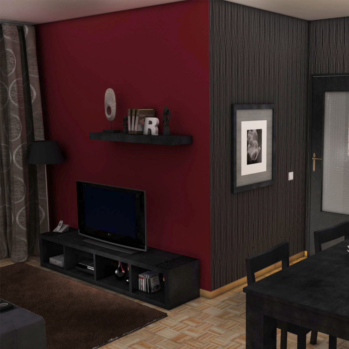 Entire apartment 3D model_14