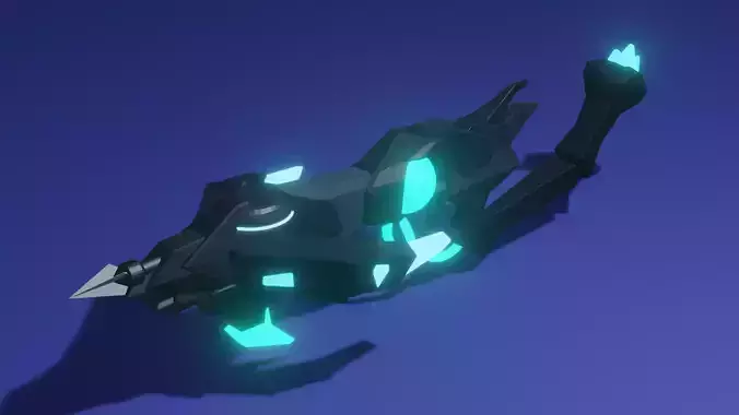 low poly Laniakea Low-poly 3D model