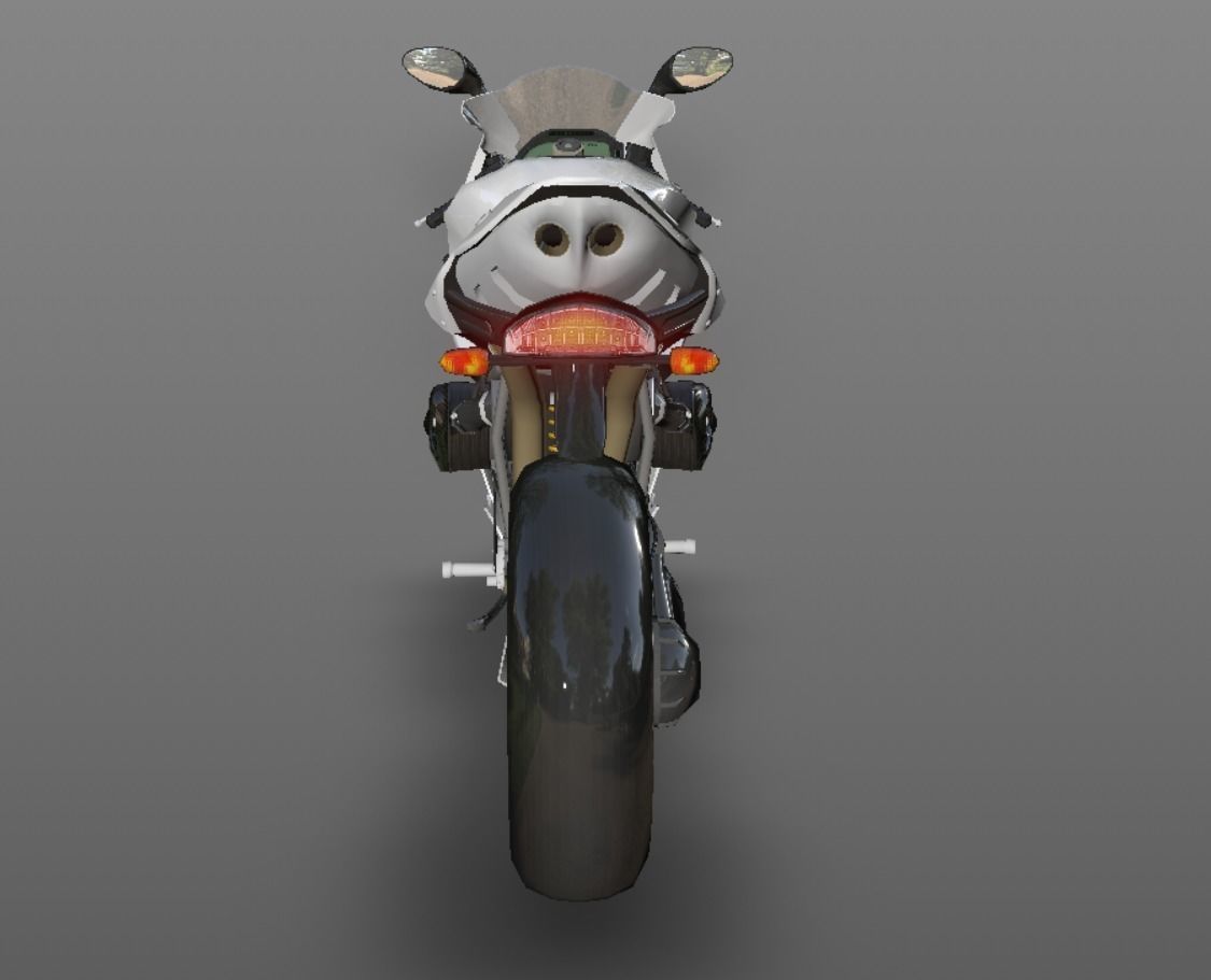 Sports Bike Latest 3D Model New Concept Low-poly 3D model_9