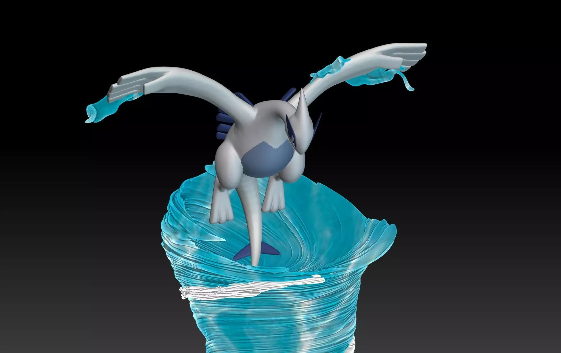 Pokemon Lugia 3D print model