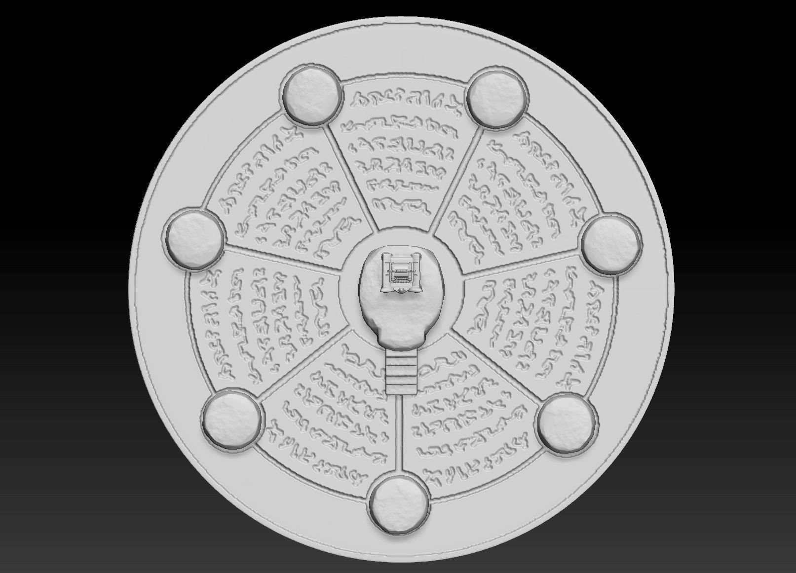 Pokemon Shamouti Island Lugia Shrine 3D print model_3