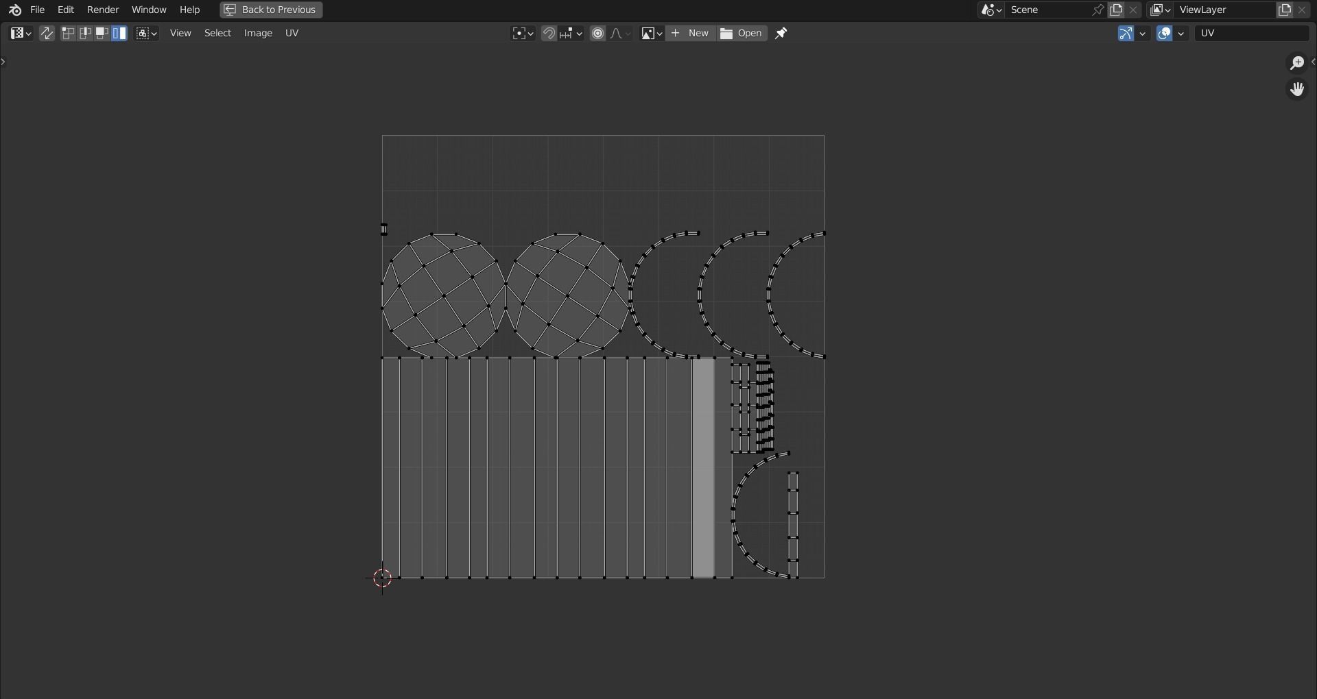 Realistic Brushes pot Low-poly 3D model_19