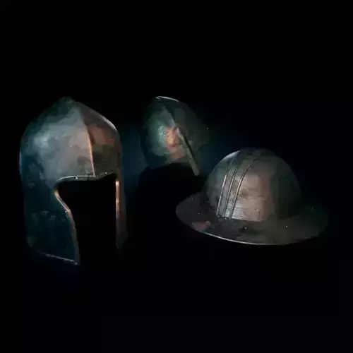 Medieval Soldier Helmets