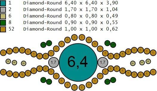 Woman Solitaire Ring 1008 3D print model_9