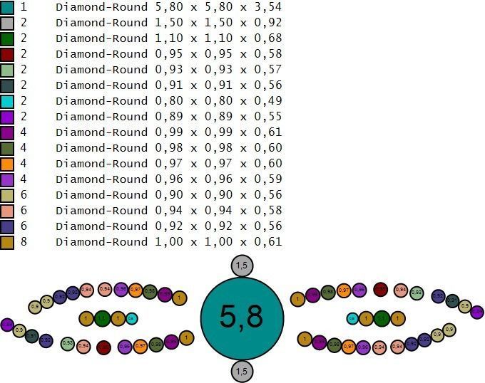 Woman Solitaire Ring 1011 3D print model_8