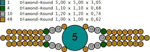 Woman Solitaire Ring 989 3D print model_8