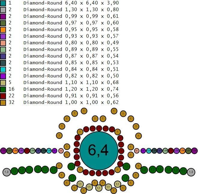 Woman Solitaire Ring 996 3D print model_8