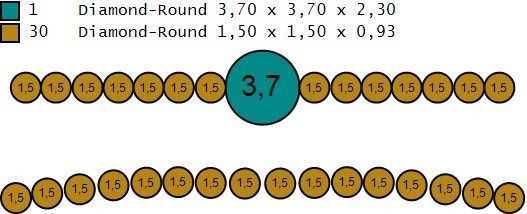 Woman Solitaire Ring 957 3D print model_11