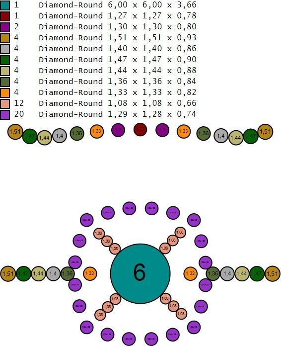 Woman Solitaire Ring 962 3D print model_8