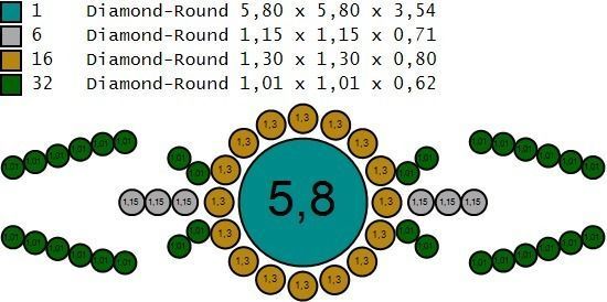 Woman Solitaire Ring 966 3D print model_8