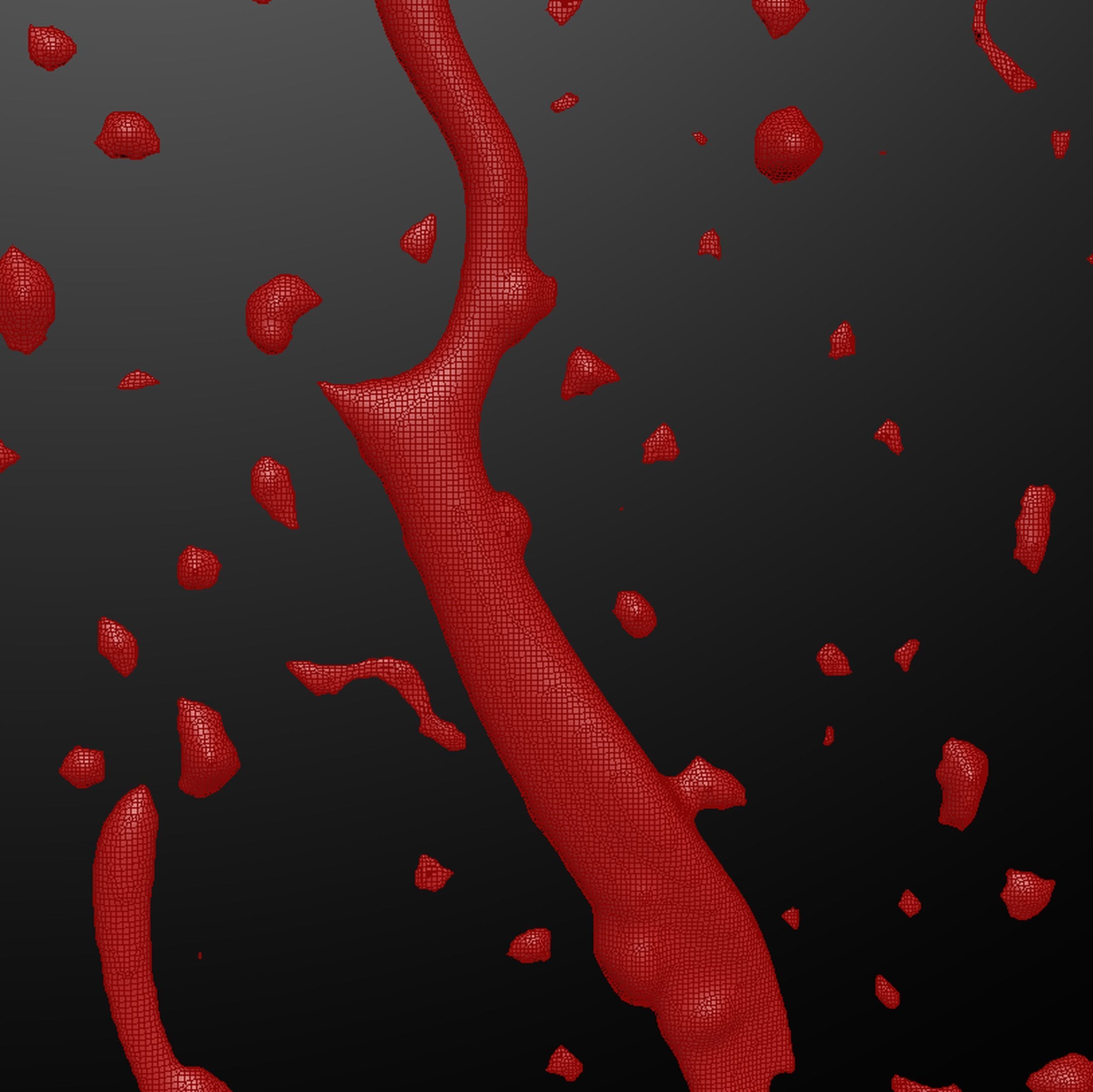 ANIMATED  Rain on windows and LOOPING 3D model_6