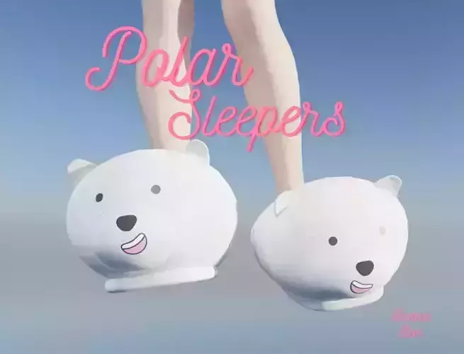 Sleepers Polar bear 3D model