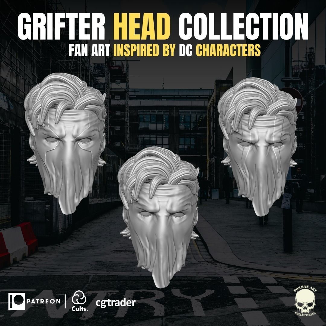 Grifted Collection 3D printable File For Action Figures 3D print model_4