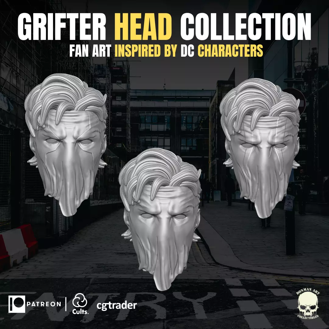 Grifted Collection 3D printable File For Action Figures 3D print model_0