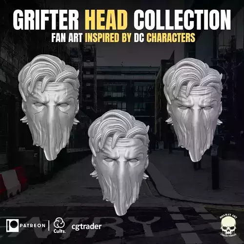 Grifted Collection 3D printable File For Action Figures