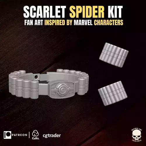 Scarlet Spider Kit  Fan Art for Action Figures