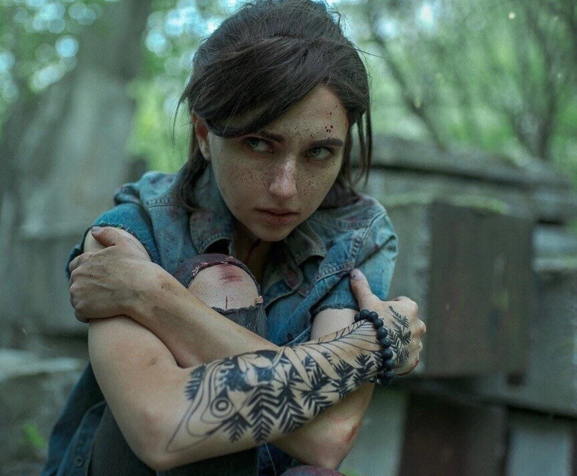 THE LAST OF US ELLIE TATTOO 2D ART Wallart 3D print model_1