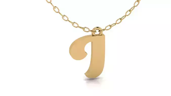 Alphabet Pendant I