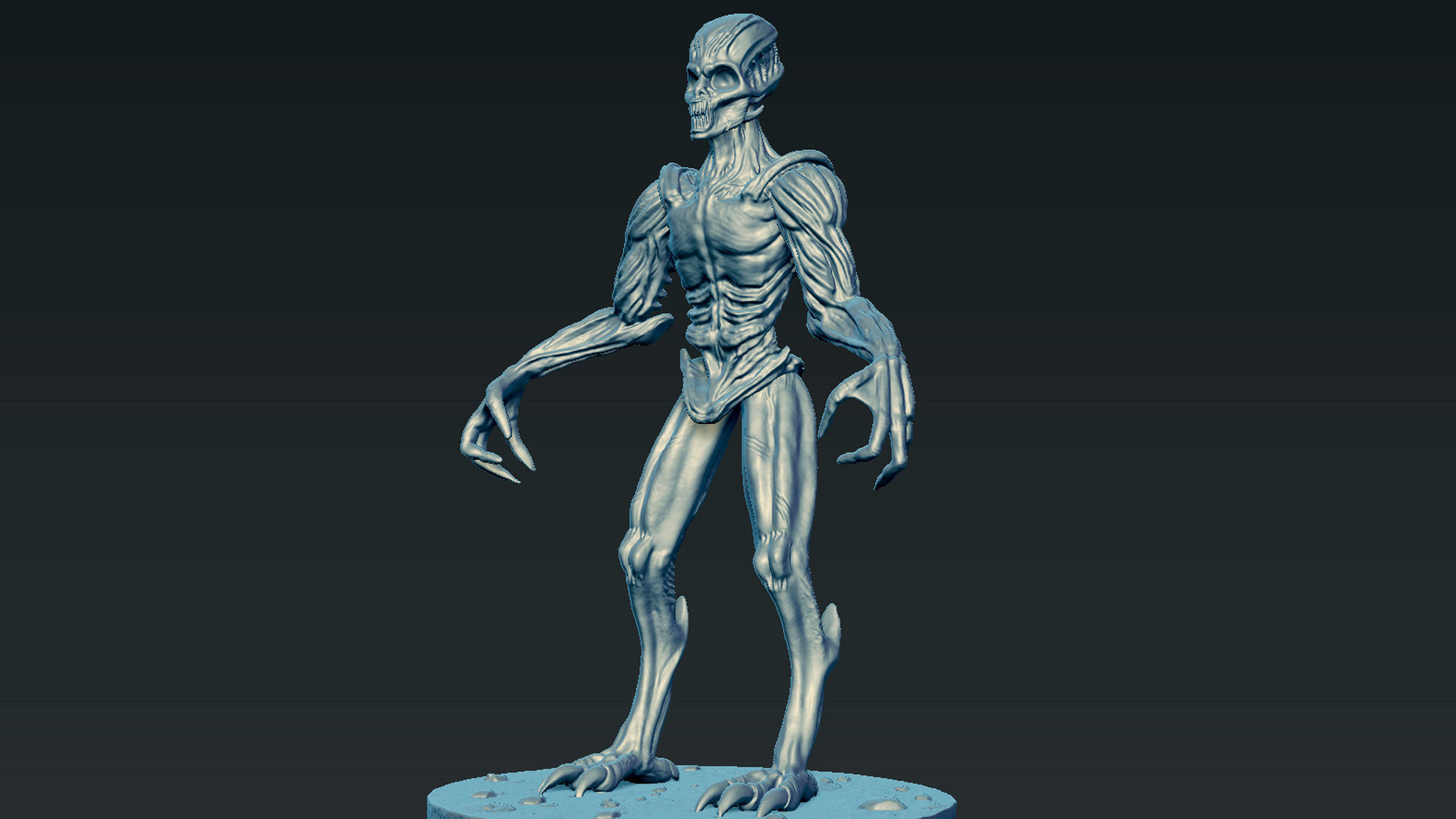 Dark Demon 3D print model_13