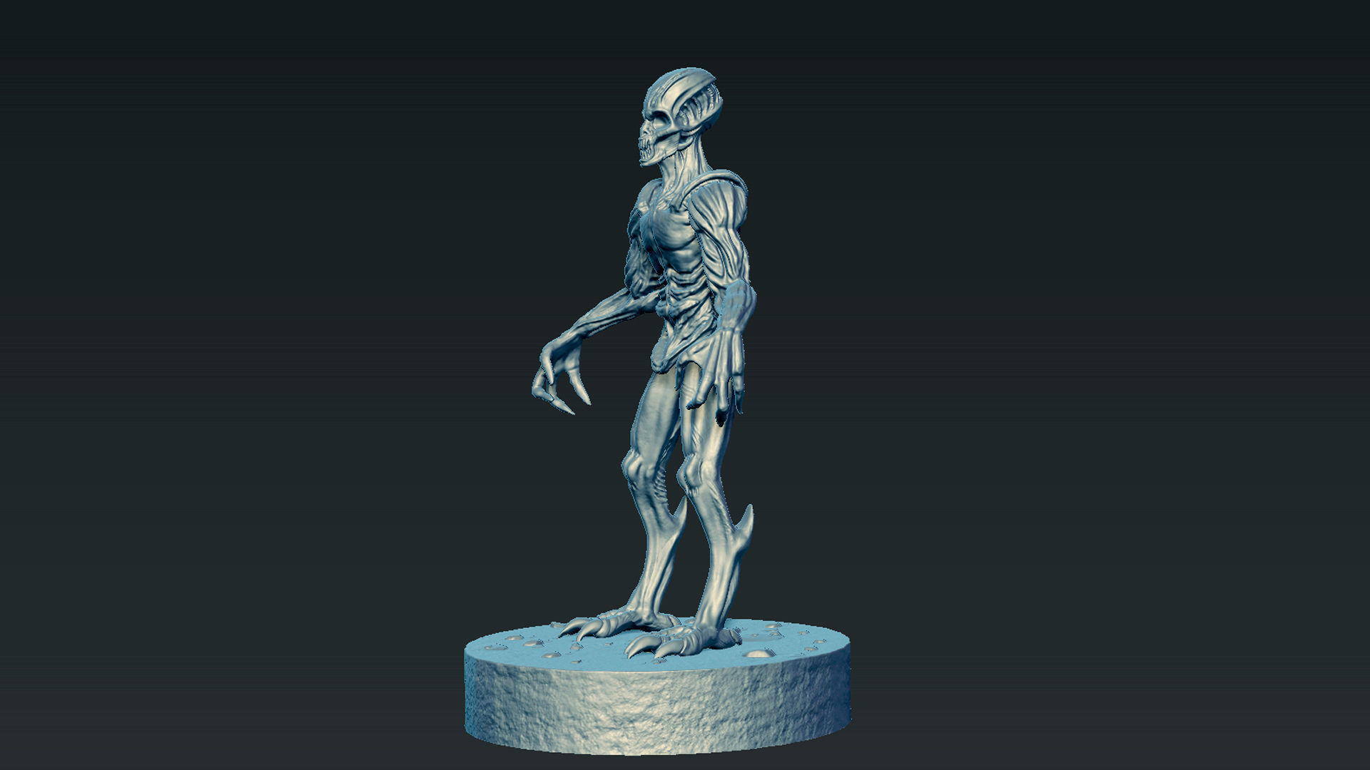 Dark Demon 3D print model_2