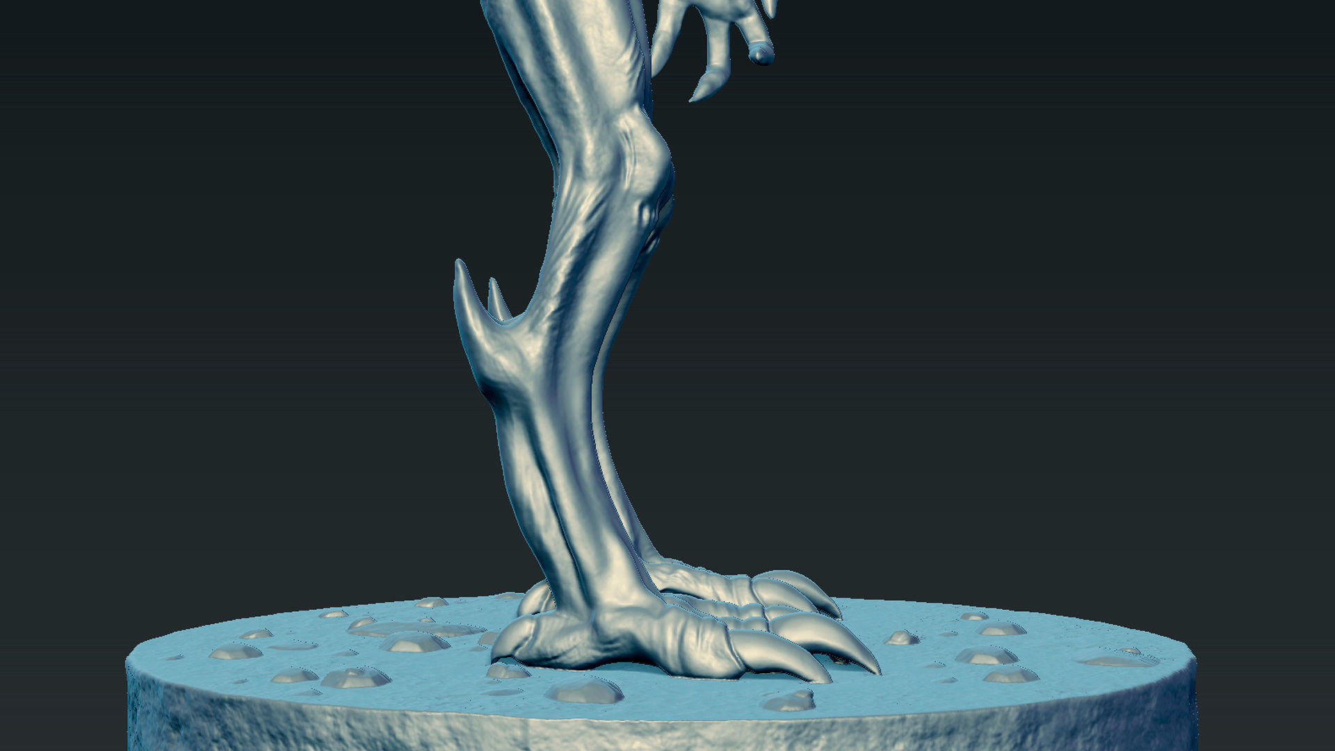 Dark Demon 3D print model_12