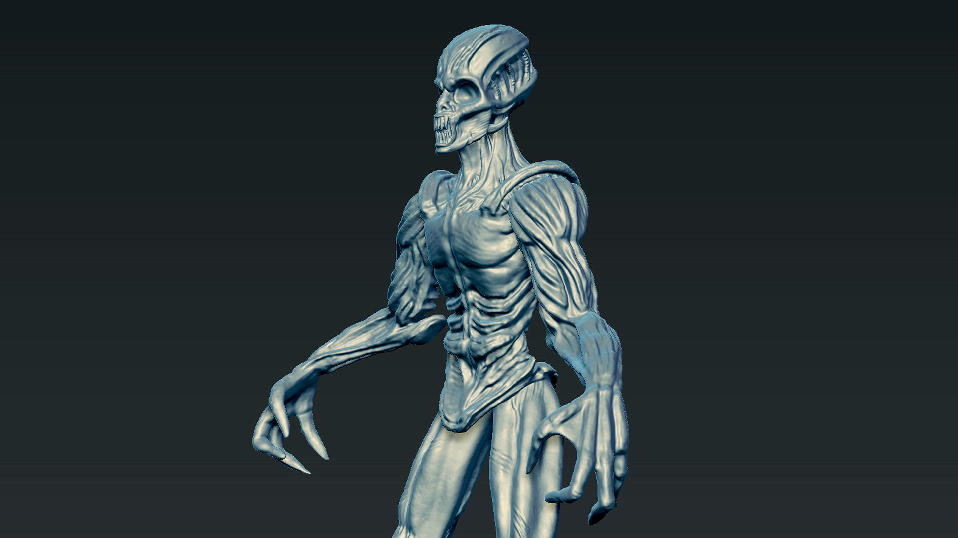 Dark Demon 3D print model_6