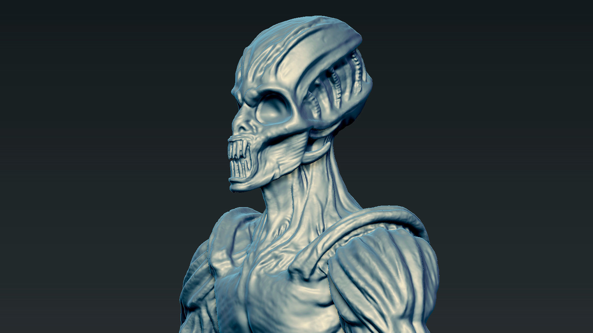 Dark Demon 3D print model_7