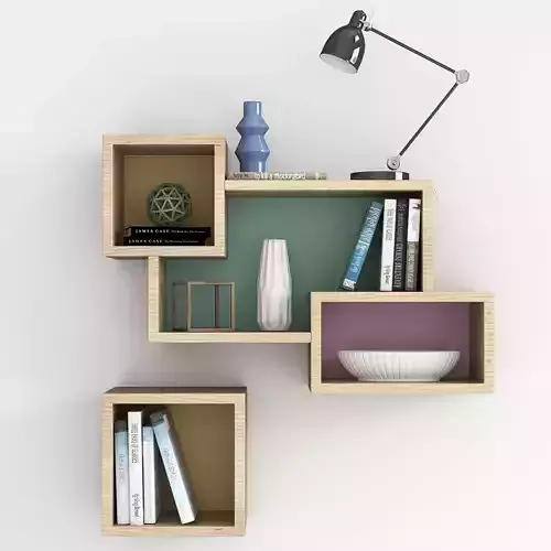 Wall Bookcase