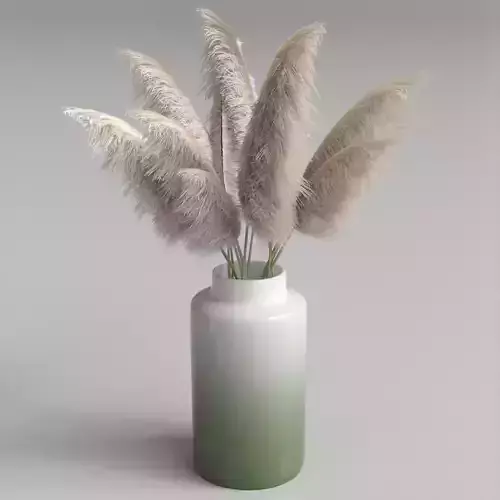 Pampas Plant Modern Green 